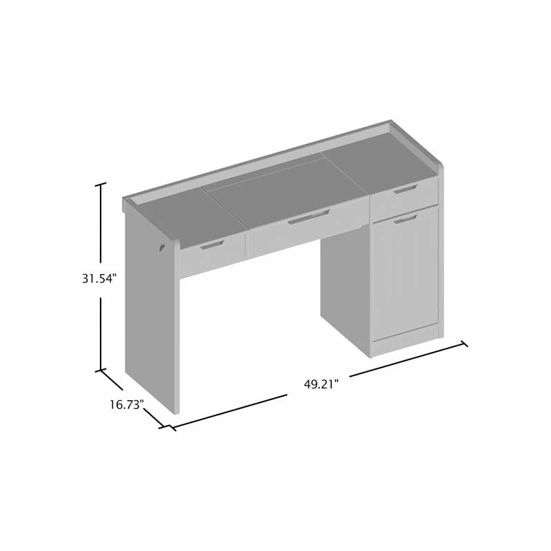 Flash Sale โ๏ธ Furniture Of America Astro Contemporary Wood Flip Top Vanity Table In Espresso ๐ 9 Flash Sale โ๏ธ Furniture Of America Astro Contemporary Wood Flip Top Vanity Table In Espresso ๐ - Image 7