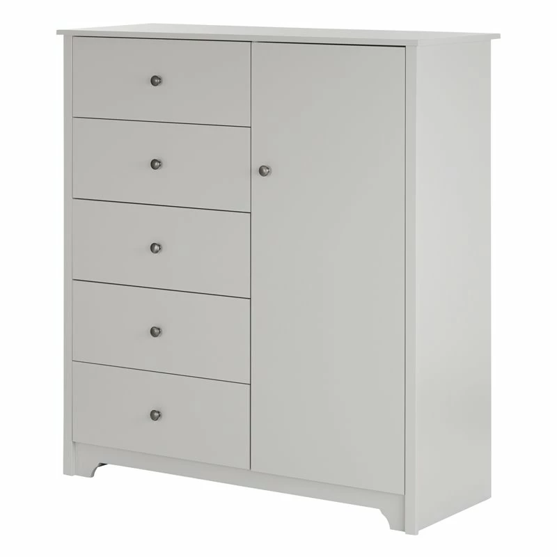 Best deal ๐ South Shore Vito 5 Drawer Chest In Soft Gray ๐ 3 Best deal ๐ South Shore Vito 5 Drawer Chest In Soft Gray ๐