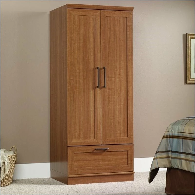 Coupon ๐คฉ Pemberly Row Wardrobe Armoire With 1-Drawer In Sienna Oak ๐ 3 Coupon ๐คฉ Pemberly Row Wardrobe Armoire With 1-Drawer In Sienna Oak ๐