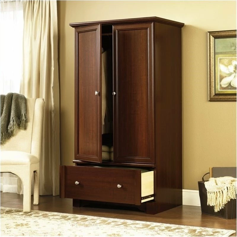 Discount 🎉 Bowery Hill Traditional Wood Wardrobe Armoire In Cherry Finish ✨ 5 Discount 🎉 Bowery Hill Traditional Wood Wardrobe Armoire In Cherry Finish ✨ - Image 3