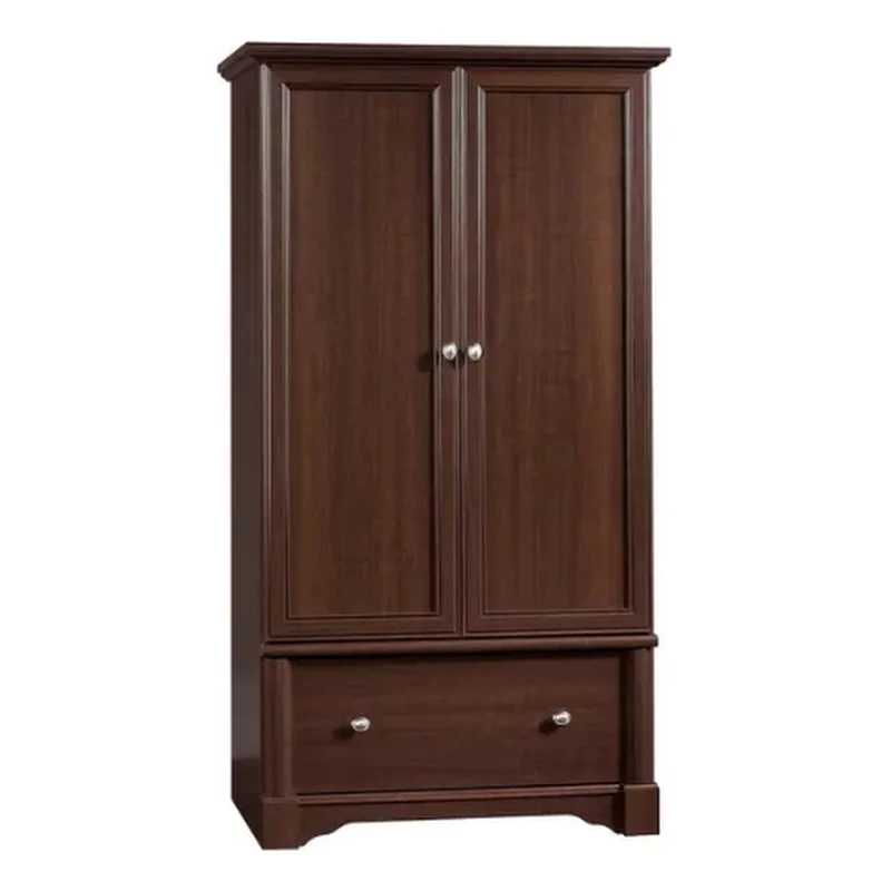 Discount 🎉 Bowery Hill Traditional Wood Wardrobe Armoire In Cherry Finish ✨ 3 Discount 🎉 Bowery Hill Traditional Wood Wardrobe Armoire In Cherry Finish ✨