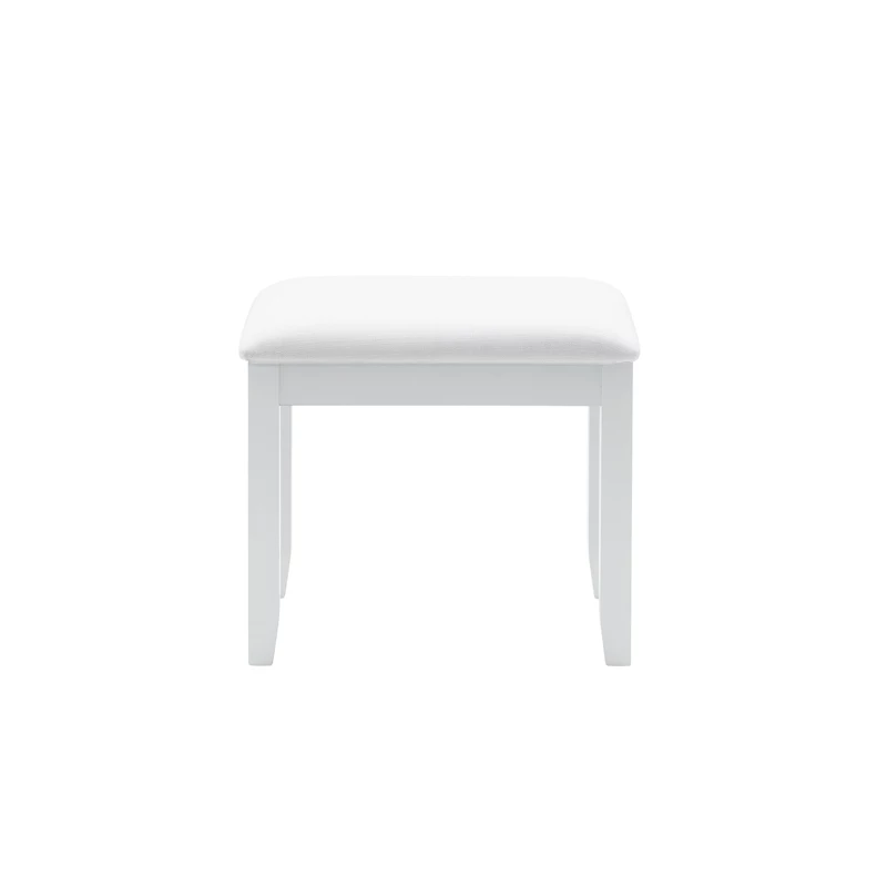 Coupon π Linon Eva Wood And Mirrored Vanity Set In White 𧨠14 Coupon π Linon Eva Wood And Mirrored Vanity Set In White 𧨠- Image 12