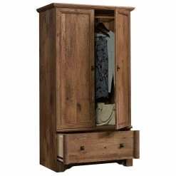 Brand new π Sauder Palladia Contemporary Wood Bedroom Armoire With Garment Rod - Vintage Oak β 21 Brand new π Sauder Palladia Contemporary Wood Bedroom Armoire With Garment Rod - Vintage Oak β -Living Room Sales Shop 1711949 12 L
