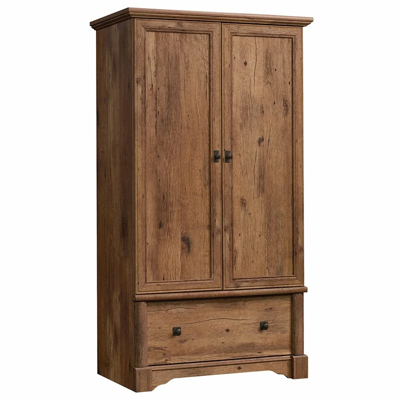 Brand new π Sauder Palladia Contemporary Wood Bedroom Armoire With Garment Rod - Vintage Oak β 3 Brand new π Sauder Palladia Contemporary Wood Bedroom Armoire With Garment Rod - Vintage Oak β