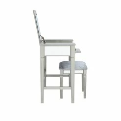 Cheap ๐ Linon Madison Wood Makeup Vanity Set In Silver ๐ฏ 37 Cheap ๐ Linon Madison Wood Makeup Vanity Set In Silver ๐ฏ -Living Room Sales Shop 1814232 17 L