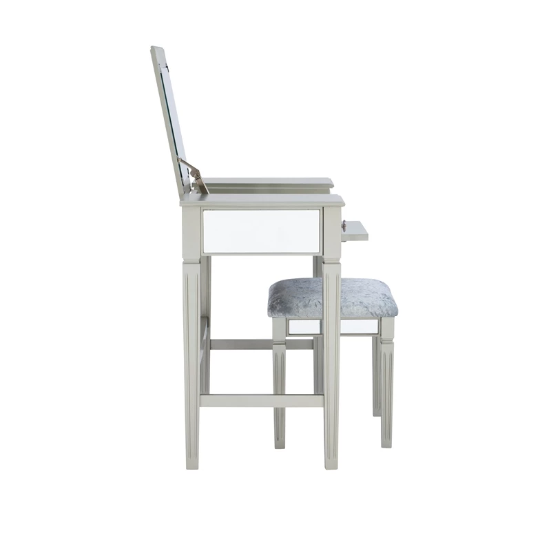 Cheap ๐ Linon Madison Wood Makeup Vanity Set In Silver ๐ฏ 15 Cheap ๐ Linon Madison Wood Makeup Vanity Set In Silver ๐ฏ - Image 14