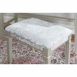 Cheap ๐ Linon Madison Wood Makeup Vanity Set In Silver ๐ฏ 45 Cheap ๐ Linon Madison Wood Makeup Vanity Set In Silver ๐ฏ -Living Room Sales Shop 1814232 25 L