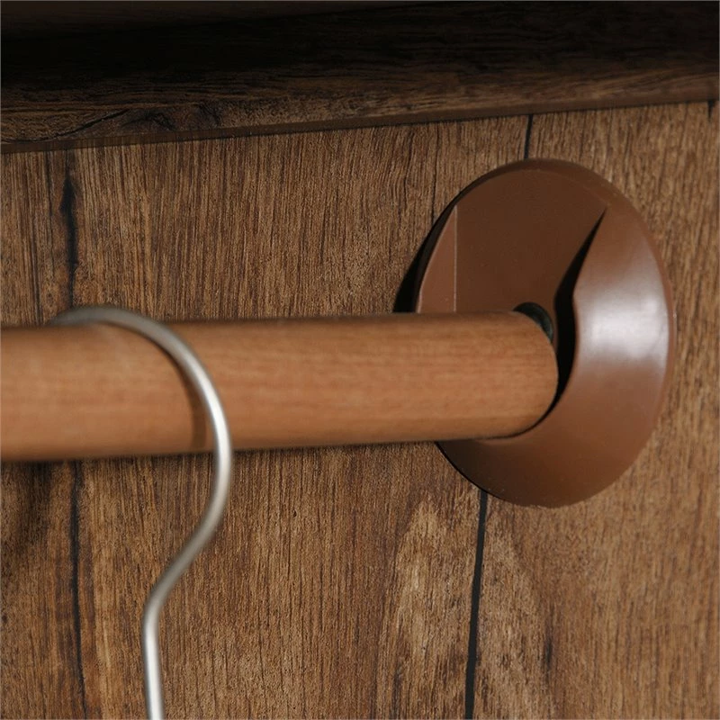 Promo π Pemberly Row Contemporary Wood Bedroom Armoire With Garment Rod In Vintage Oak π 14 Promo π Pemberly Row Contemporary Wood Bedroom Armoire With Garment Rod In Vintage Oak π - Image 12