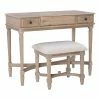 Outlet ๐ฏ Linon Cyndi Wood Vanity Set In Gray Wash ๐ 2 Outlet ๐ฏ Linon Cyndi Wood Vanity Set In Gray Wash ๐ -Living Room Sales Shop 1865237 17 L
