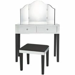 Coupon ๐คฉ Posh Living Caleb 2-Drawer Bedroom Vanity Set With Stool And Mirror In Black ๐ 12 Coupon ๐คฉ Posh Living Caleb 2-Drawer Bedroom Vanity Set With Stool And Mirror In Black ๐ -Living Room Sales Shop 1898403 2 L