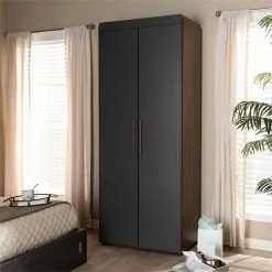 Best reviews of π Baxton Studio Rikke 7-Shelf Wood Armoire In Gray And Walnut Brown β€οΈ 14 Best reviews of π Baxton Studio Rikke 7-Shelf Wood Armoire In Gray And Walnut Brown β€οΈ -Living Room Sales Shop 1917767 2 L