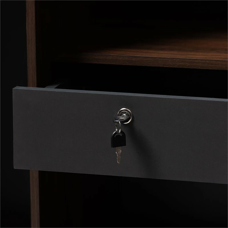 Best reviews of π Baxton Studio Rikke 7-Shelf Wood Armoire In Gray And Walnut Brown β€οΈ 9 Best reviews of π Baxton Studio Rikke 7-Shelf Wood Armoire In Gray And Walnut Brown β€οΈ - Image 7