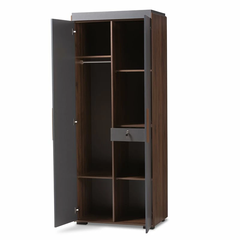 Best reviews of π Baxton Studio Rikke 7-Shelf Wood Armoire In Gray And Walnut Brown β€οΈ 3 Best reviews of π Baxton Studio Rikke 7-Shelf Wood Armoire In Gray And Walnut Brown β€οΈ