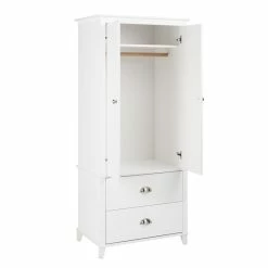 Outlet ๐ฅ Prepac Yaletown Wardrobe Armoire In White โ๏ธ 14 Outlet ๐ฅ Prepac Yaletown Wardrobe Armoire In White โ๏ธ -Living Room Sales Shop 1922506 4 L