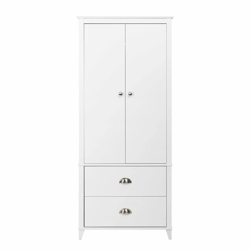 Outlet ๐ฅ Prepac Yaletown Wardrobe Armoire In White โ๏ธ 8 Outlet ๐ฅ Prepac Yaletown Wardrobe Armoire In White โ๏ธ - Image 6