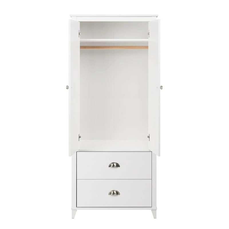 Outlet ๐ฅ Prepac Yaletown Wardrobe Armoire In White โ๏ธ 9 Outlet ๐ฅ Prepac Yaletown Wardrobe Armoire In White โ๏ธ - Image 7