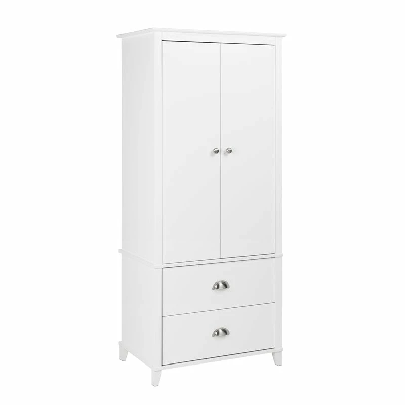 Outlet ๐ฅ Prepac Yaletown Wardrobe Armoire In White โ๏ธ 3 Outlet ๐ฅ Prepac Yaletown Wardrobe Armoire In White โ๏ธ