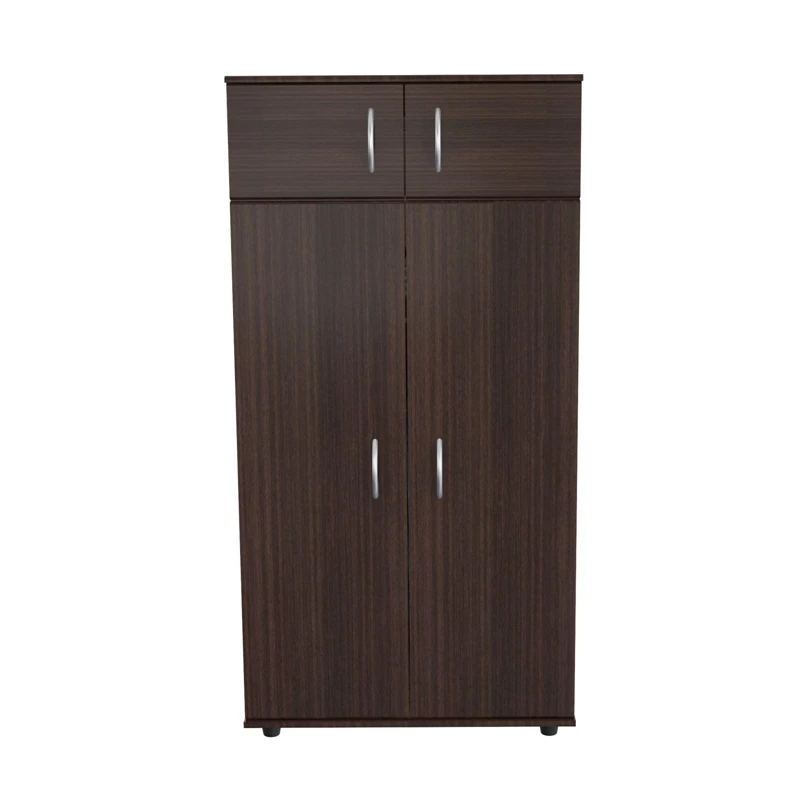 Brand new 🌟 Inval America Four Door Espresso Wardrobe Armoire 😉 7 Brand new 🌟 Inval America Four Door Espresso Wardrobe Armoire 😉 - Image 5