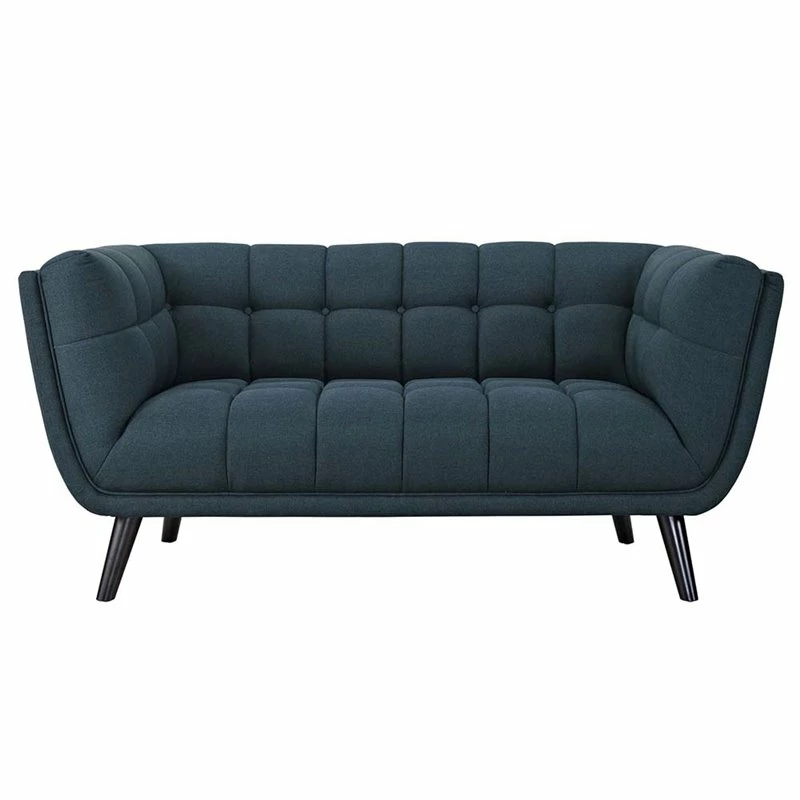 Promo ๐ Modway Bestow 2 Piece Chic Luxe Modern Sofa Set In Blue ๐ 5 Promo ๐ Modway Bestow 2 Piece Chic Luxe Modern Sofa Set In Blue ๐ - Image 3