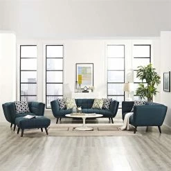 Promo ๐ Modway Bestow 2 Piece Chic Luxe Modern Sofa Set In Blue ๐ 13 Promo ๐ Modway Bestow 2 Piece Chic Luxe Modern Sofa Set In Blue ๐ -Living Room Sales Shop 1945226 5 L