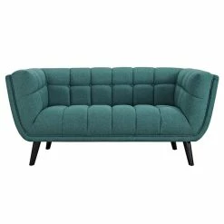 Discount ⌛ Modway Bestow 2 Piece Chic Luxe Modern Sofa Set In Teal 😉 10 Discount ⌛ Modway Bestow 2 Piece Chic Luxe Modern Sofa Set In Teal 😉 -Living Room Sales Shop 1945228 2 L