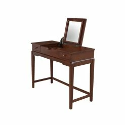 Discount ❤️ International Concepts Vanity Table Espresso 😉 -Living Room Sales Shop 1955320 10 L