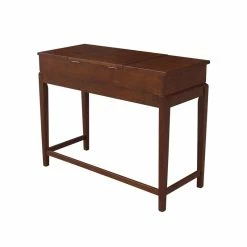 Discount ❤️ International Concepts Vanity Table Espresso 😉 -Living Room Sales Shop 1955320 2 L