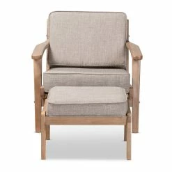 Best Sale π₯ Baxton Studio Sigrid Light Grey Upholstered Oak Wood Armchair And Ottoman Set π 16 Best Sale π₯ Baxton Studio Sigrid Light Grey Upholstered Oak Wood Armchair And Ottoman Set π -Living Room Sales Shop 1978016 2 L