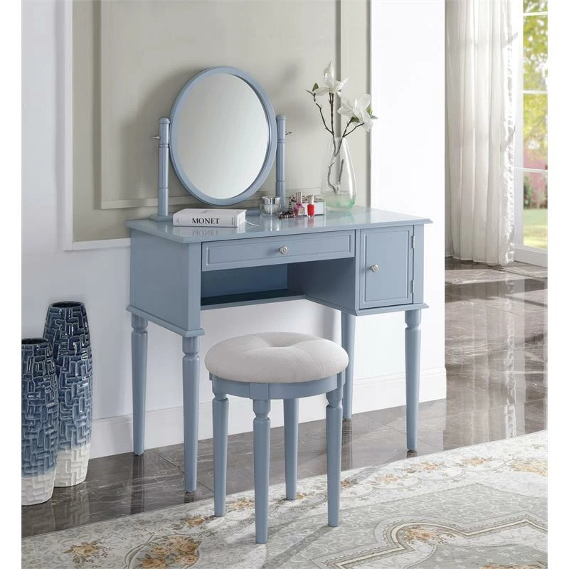 Coupon π ACME Furniture ACME Rabila Storage Wooden Vanity Set With Single Door Cabinet In Cream And Gray βοΈ 5 Coupon π ACME Furniture ACME Rabila Storage Wooden Vanity Set With Single Door Cabinet In Cream And Gray βοΈ - Image 3