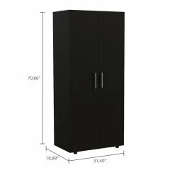 Budget ๐ Bowery Hill 70" 2 Door Armoire In Espresso โจ 15 Budget ๐ Bowery Hill 70" 2 Door Armoire In Espresso โจ -Living Room Sales Shop 2128798 10 L