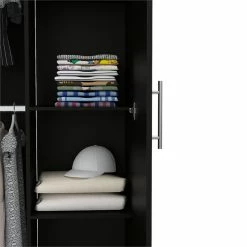 Budget ๐ Bowery Hill 70" 2 Door Armoire In Espresso โจ 22 Budget ๐ Bowery Hill 70" 2 Door Armoire In Espresso โจ -Living Room Sales Shop 2128798 6 L