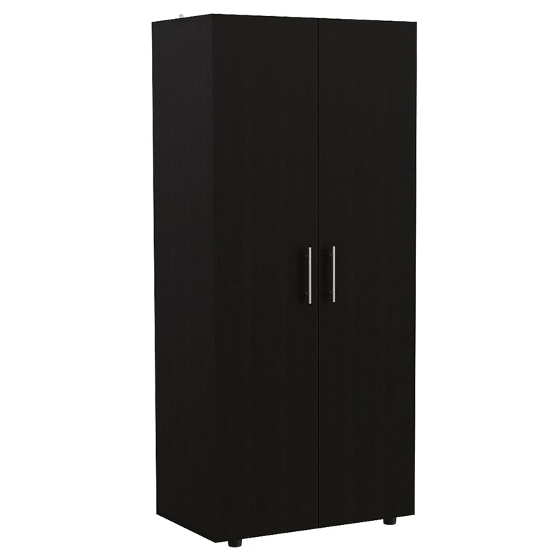 Budget ๐ Bowery Hill 70" 2 Door Armoire In Espresso โจ 3 Budget ๐ Bowery Hill 70" 2 Door Armoire In Espresso โจ