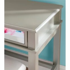 Discount ๐ Linon Eva Wood And Mirrored Vanity Set In Silver ๐ 47 Discount ๐ Linon Eva Wood And Mirrored Vanity Set In Silver ๐ -Living Room Sales Shop 2141830 36 L