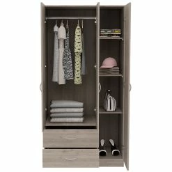 Best Pirce π Tuhome Furniture Tuhome Modern Engineered Wood Walnut Austral Three Door Armoire Light Gray β€οΈ 22 Best Pirce π Tuhome Furniture Tuhome Modern Engineered Wood Walnut Austral Three Door Armoire Light Gray β€οΈ -Living Room Sales Shop 2170391 8 L