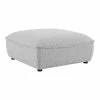 Promo ๐งจ Modway Comprise Modern Polyester Fabric Sectional Sofa Ottoman In Light Gray โ 2 Promo ๐งจ Modway Comprise Modern Polyester Fabric Sectional Sofa Ottoman In Light Gray โ -Living Room Sales Shop 2200089 L
