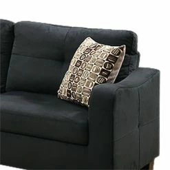 Promo ⭐ Benjara 2-piece Modern Style Polyfiber Sofa Set With Accent Pillows In Gray ✔️ 10 Promo ⭐ Benjara 2-piece Modern Style Polyfiber Sofa Set With Accent Pillows In Gray ✔️ -Living Room Sales Shop 2203698 3 L