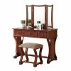 Best reviews of βοΈ Benjara 43" Modern Wood Modish Vanity Set Featuring Stool And Mirror In Brown π 2 Best reviews of βοΈ Benjara 43" Modern Wood Modish Vanity Set Featuring Stool And Mirror In Brown π -Living Room Sales Shop 2204006 L
