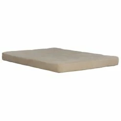 Budget 🌟 DHP Eve 6 Inch Full High Density Polyester Fill Futon Mattress In Tan Microfiber 🔔