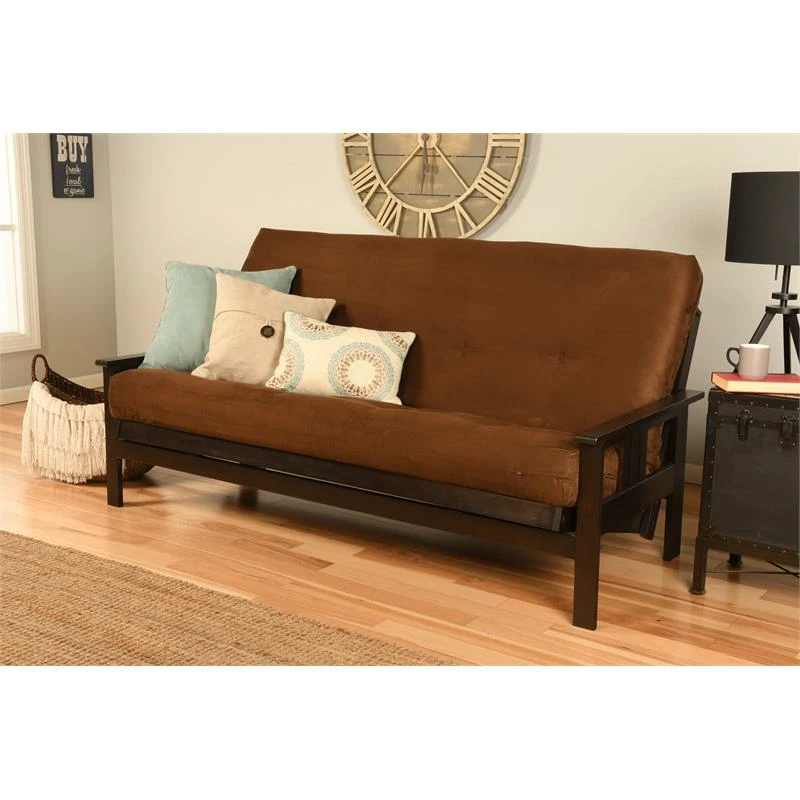 Deals π Kodiak Furniture Full Traditional Suede Fabric Futon Mattress In Chocolate Brown β 4 Deals π Kodiak Furniture Full Traditional Suede Fabric Futon Mattress In Chocolate Brown β - Image 2