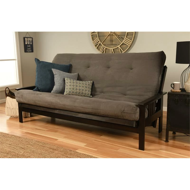 Best Sale โ๏ธ Kodiak Furniture Queen-size Traditional Suede Fabric Futon Mattress In Gray ๐ 4 Best Sale โ๏ธ Kodiak Furniture Queen-size Traditional Suede Fabric Futon Mattress In Gray ๐ - Image 2
