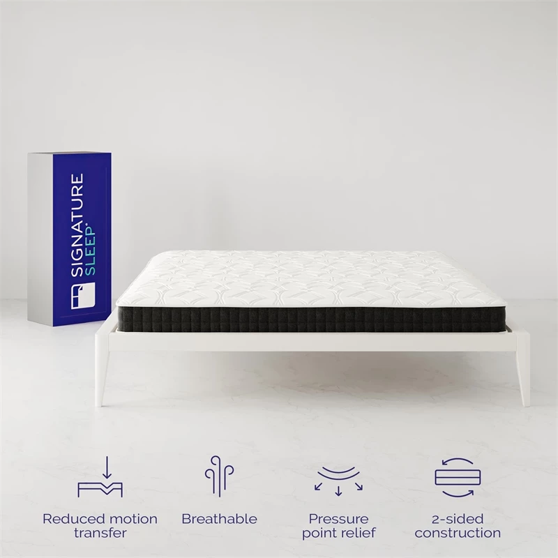 Deals π DHP Signature Sleep Contour Comfort 8-Inch King Reversible Mattress Medium-Firm π 8 Deals π DHP Signature Sleep Contour Comfort 8-Inch King Reversible Mattress Medium-Firm π - Image 6