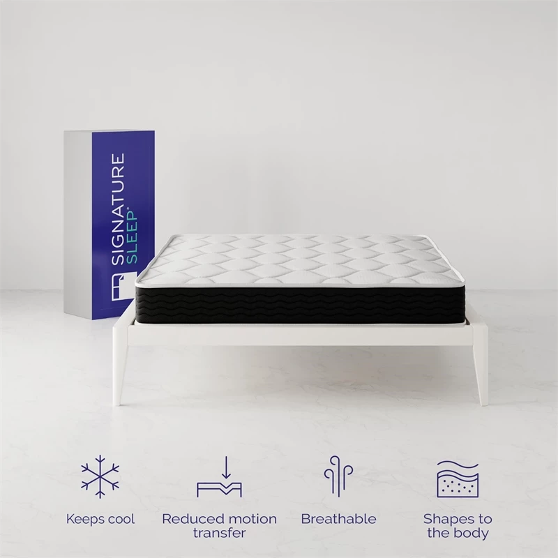 Best Pirce ๐ DHP Signature Sleep Italian Made Vitality 8" Memory Foam Hybrid Mattress In Queen ๐ 11 Best Pirce ๐ DHP Signature Sleep Italian Made Vitality 8" Memory Foam Hybrid Mattress In Queen ๐ - Image 9