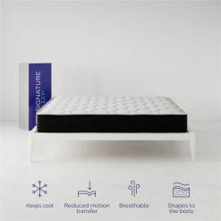 Budget π DHP Signature Sleep Italian Made Vitality 10" Memory Foam Hybrid Mattress In King π 22 Budget π DHP Signature Sleep Italian Made Vitality 10" Memory Foam Hybrid Mattress In King π -Living Room Sales Shop 2261054 5 L