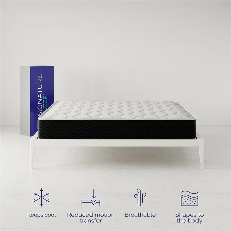Budget π DHP Signature Sleep Italian Made Vitality 10" Memory Foam Hybrid Mattress In King π 8 Budget π DHP Signature Sleep Italian Made Vitality 10" Memory Foam Hybrid Mattress In King π - Image 6