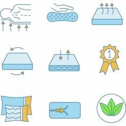 Flash Sale ✔️ Bowery Hill 8" Full Double Poly Single Foam Futon In Khaki Brown ✨ -Living Room Sales Shop 2261120 2 L