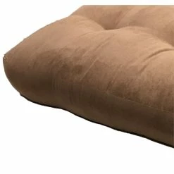Flash Sale ✔️ Bowery Hill 8" Full Double Poly Single Foam Futon In Khaki Brown ✨ -Living Room Sales Shop 2261120 4 L
