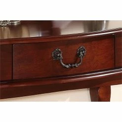 Best deal 👍 Poundex Furniture Wood Vanity Set With Mirror In Cherry Color 😀 10 Best deal 👍 Poundex Furniture Wood Vanity Set With Mirror In Cherry Color 😀 -Living Room Sales Shop 2307859 2 L