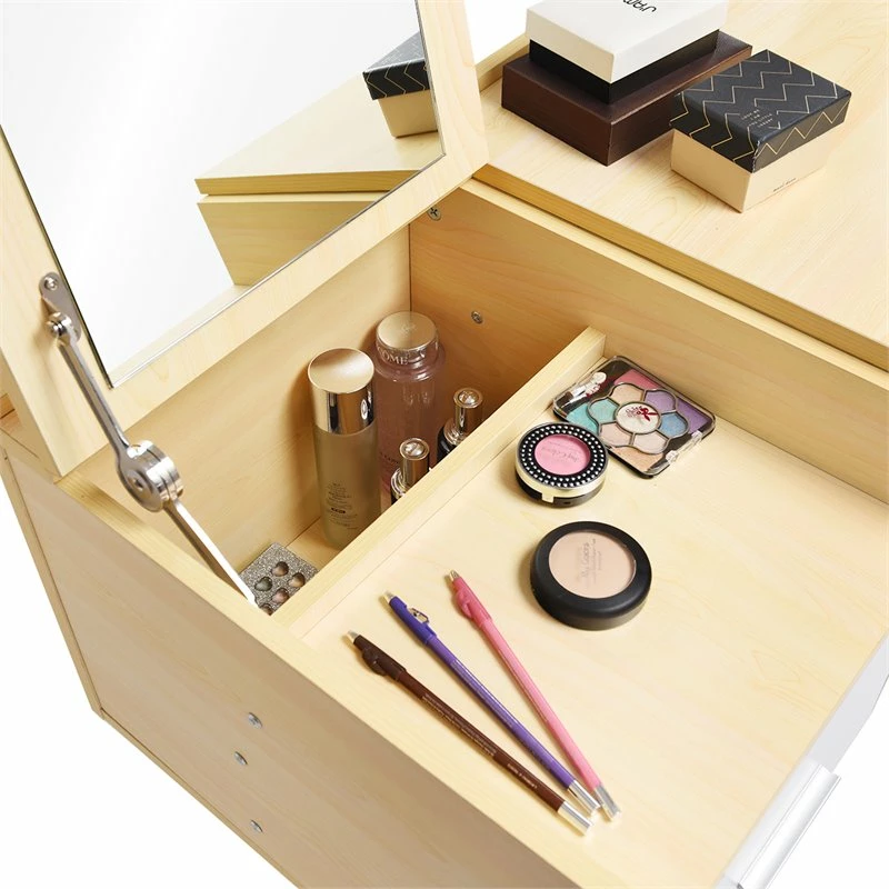 Cheap ๐ฏ Costway Contemporary Wood And Steel Flip Top Makeup Table In White โค๏ธ 8 Cheap ๐ฏ Costway Contemporary Wood And Steel Flip Top Makeup Table In White โค๏ธ - Image 6