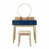 Top 10 ๐ Costway MDF Vanity Makeup ๐ Dressing Set With Round LED Mirror In Navy Blue ๐ 1 Top 10 ๐ Costway MDF Vanity Makeup ๐ Dressing Set With Round LED Mirror In Navy Blue ๐ -Living Room Sales Shop 2314125 L