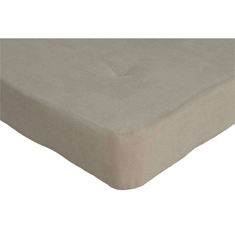 Cheap π Pemberly Row 6 Inch Futon Mattress In Tan Microfiber π 4 Cheap π Pemberly Row 6 Inch Futon Mattress In Tan Microfiber π - Image 2